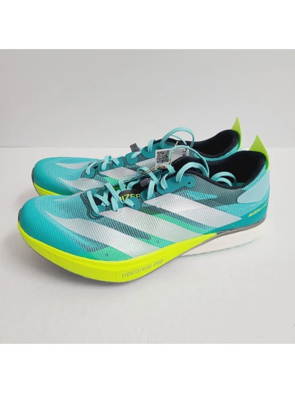 NEW Adidas Adizero Avanti XC Track & Field Shoes NO SPIKES JR5077 Size 8 Flash